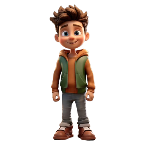 3D Robot Character